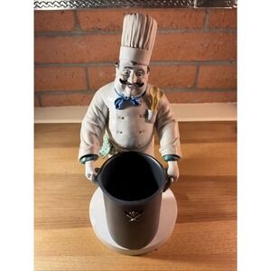Tracy S. Flickinger French Chef 1998 Fleur de Lis Wine Bottle Holder